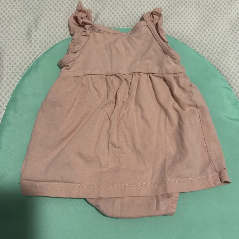 Carter's Pink Heart Pocket Dress